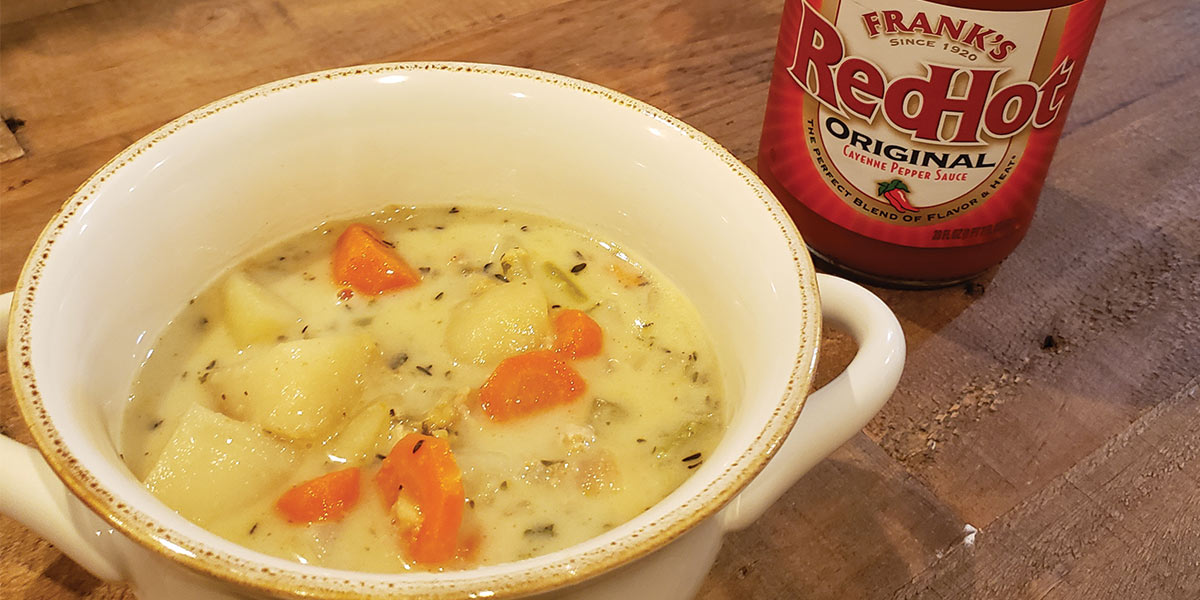 New England Clam Chowder - gluen free - dairy free